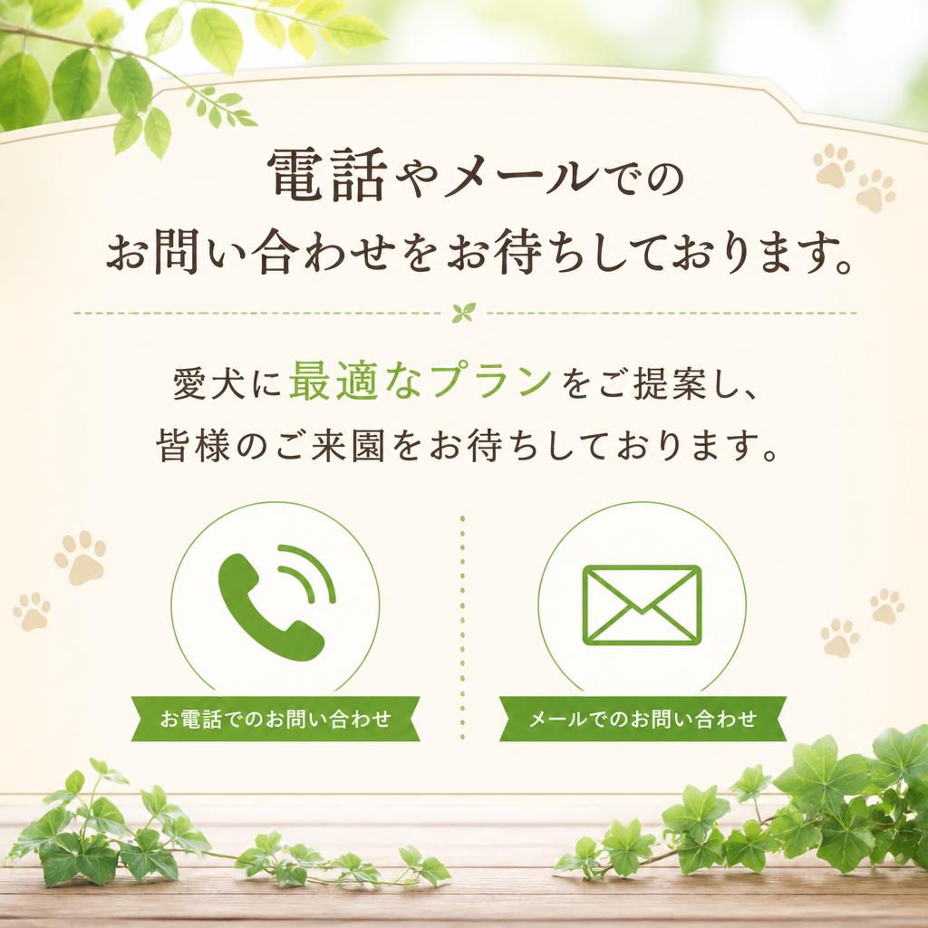 お気軽にお問い合わせを！