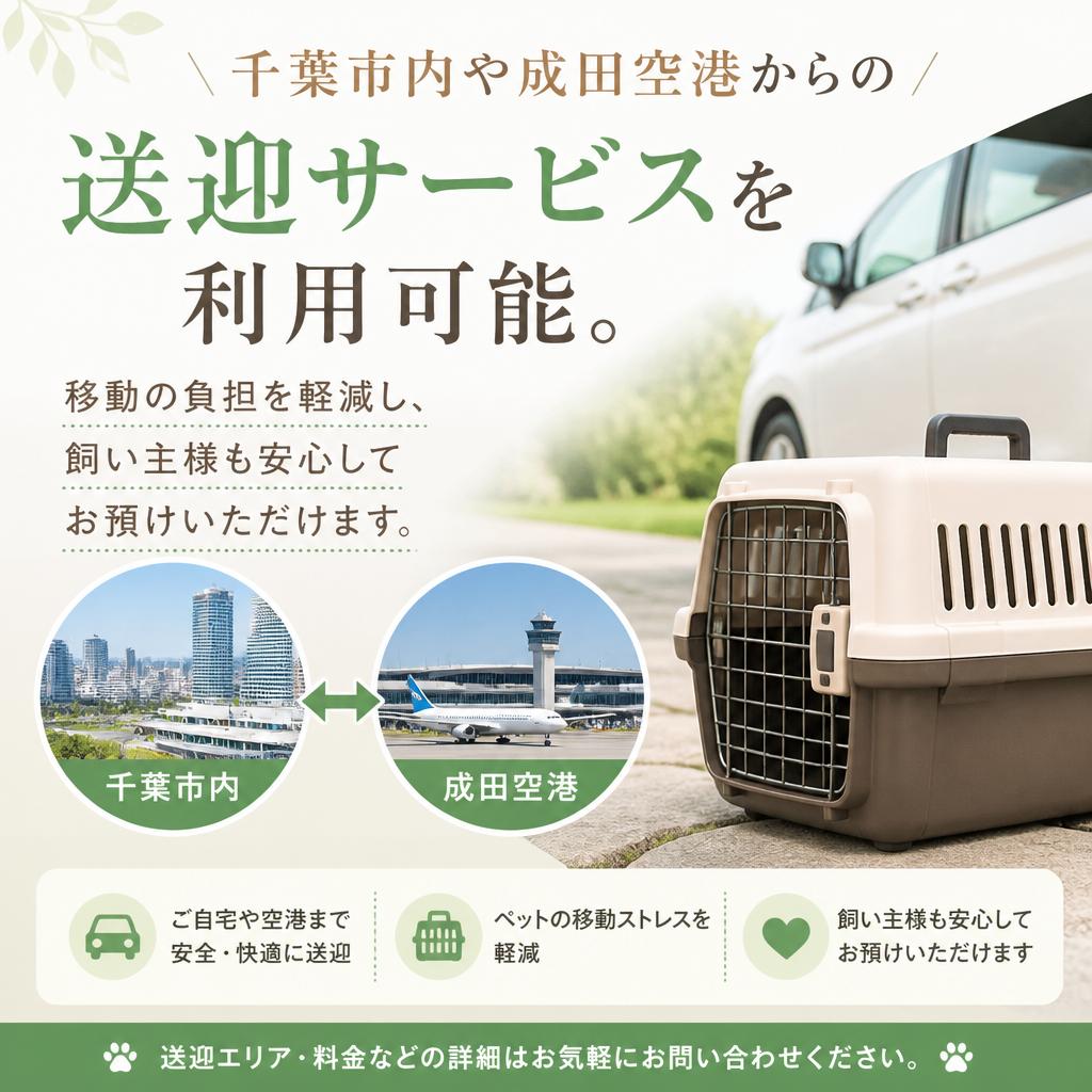 安心の送迎サービス