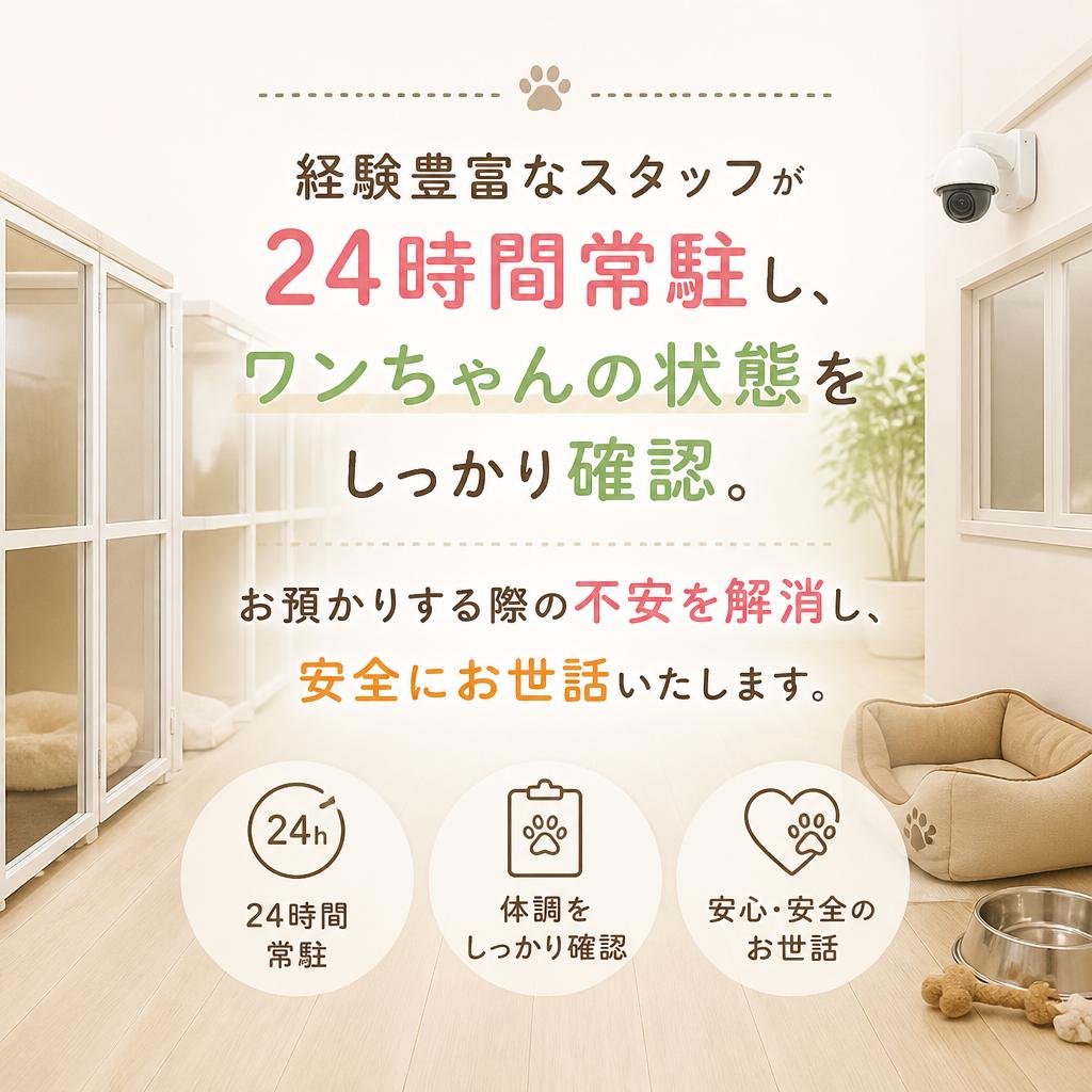 2. 安心・安全なお預かりサービス