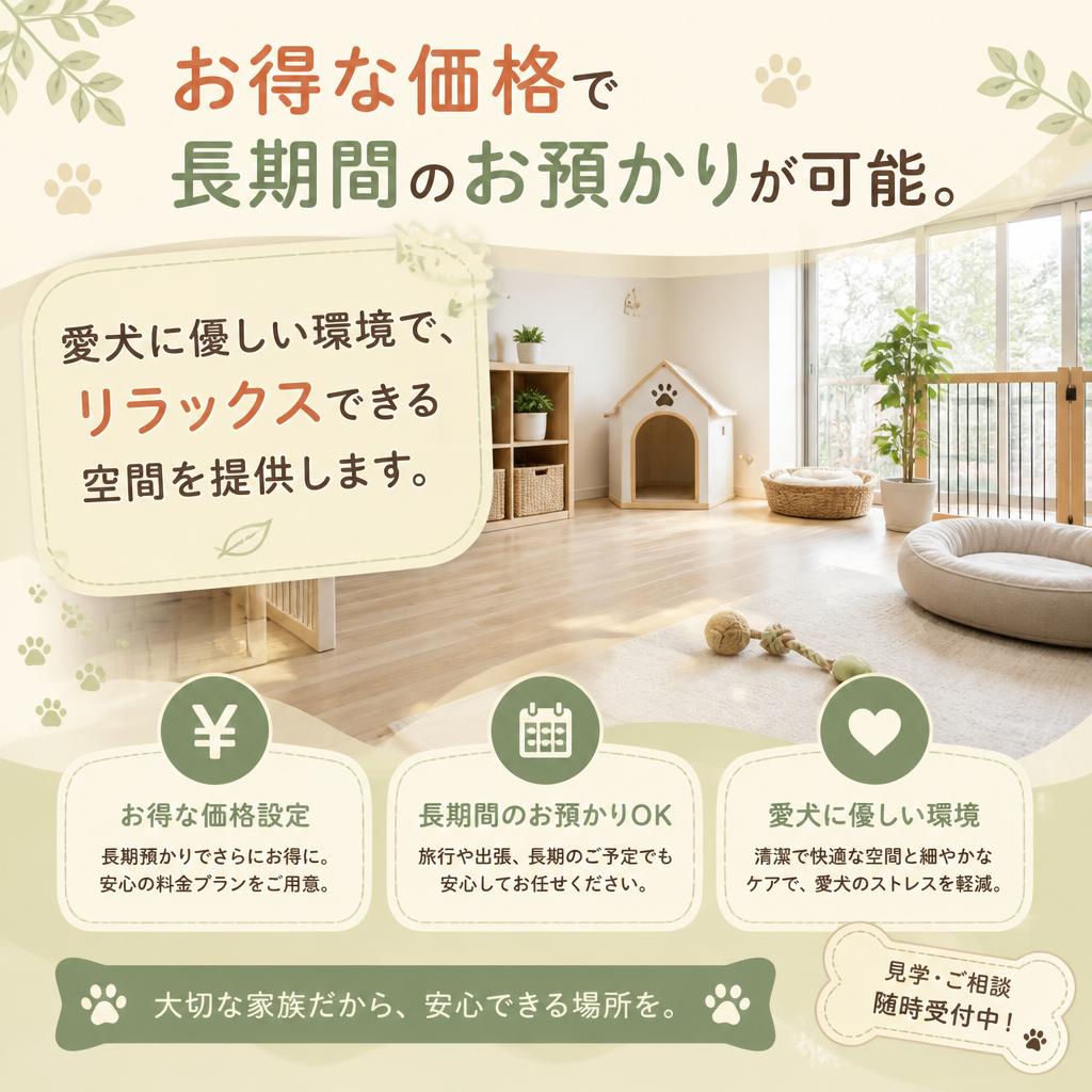 長期預かりプランの特長