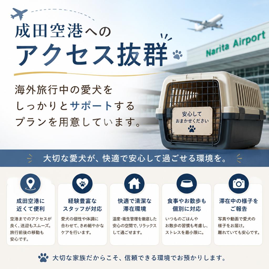 海外旅行ペット預かりサービス