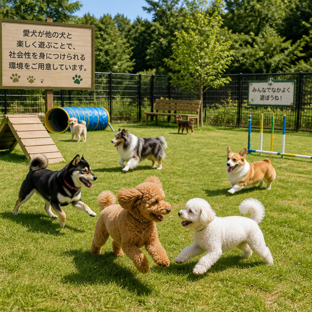2. 犬の保育園で社会性を育む