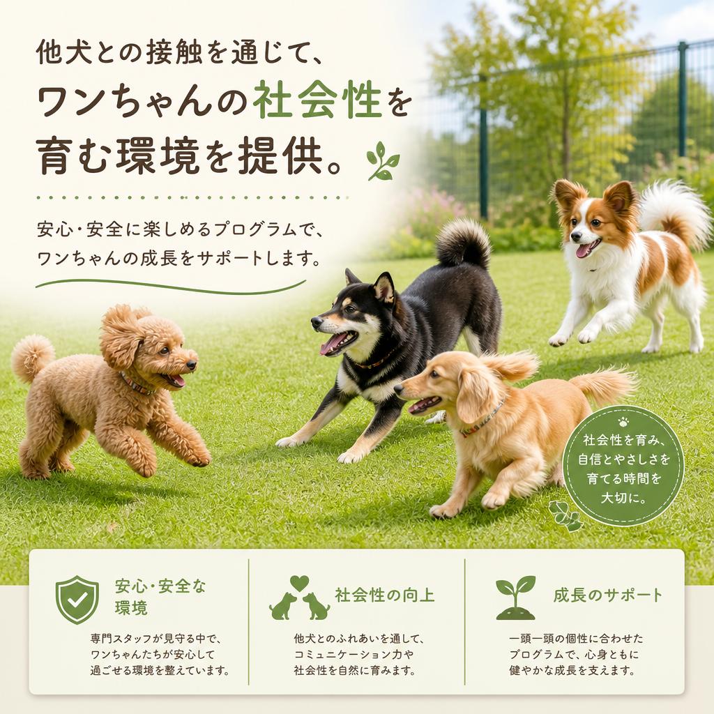 犬の社会化プログラム