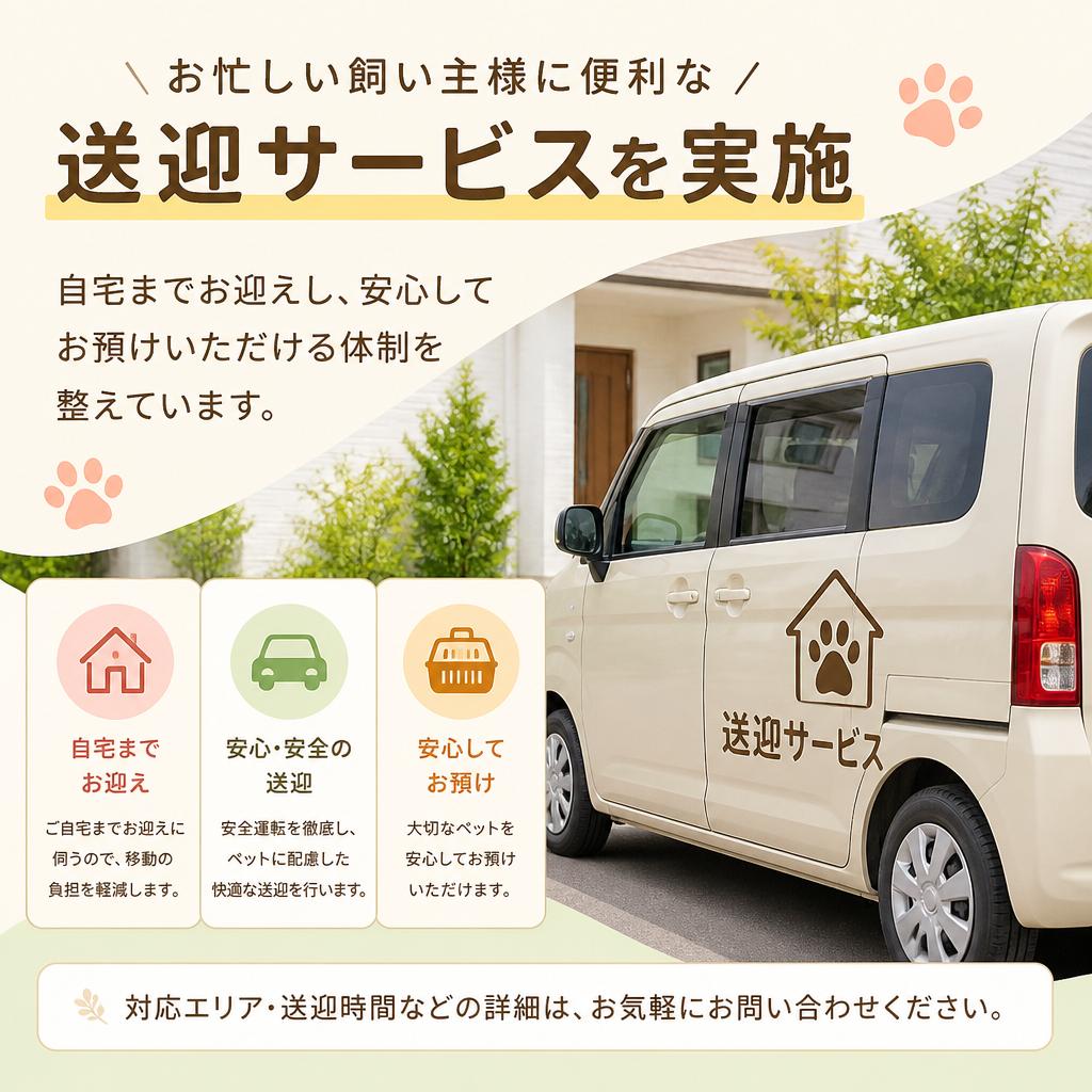 便利な送迎サービス