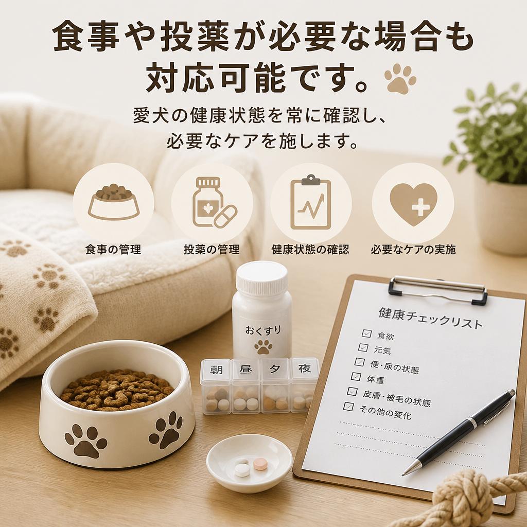 詳しいケアと健康管理