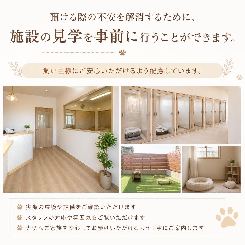 事前見学が可能