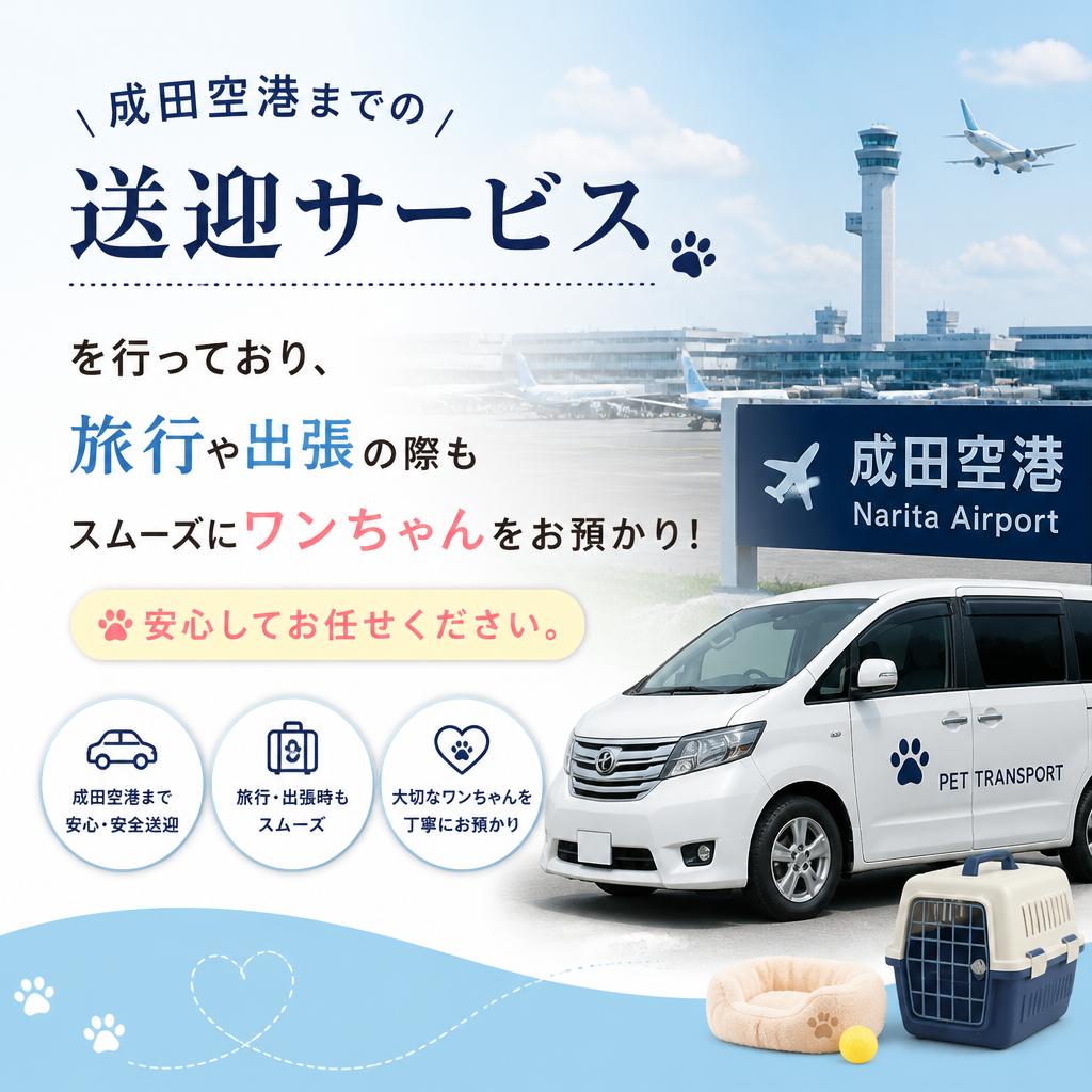 成田空港へのアクセスが便利