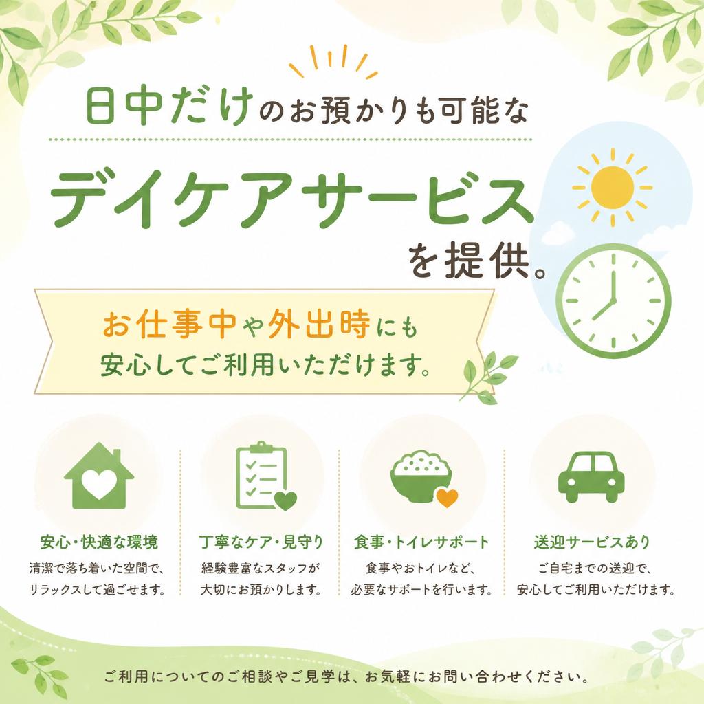 愛犬のデイケアサービス