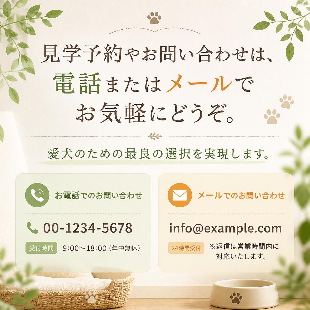 まずはお気軽にお問い合わせを