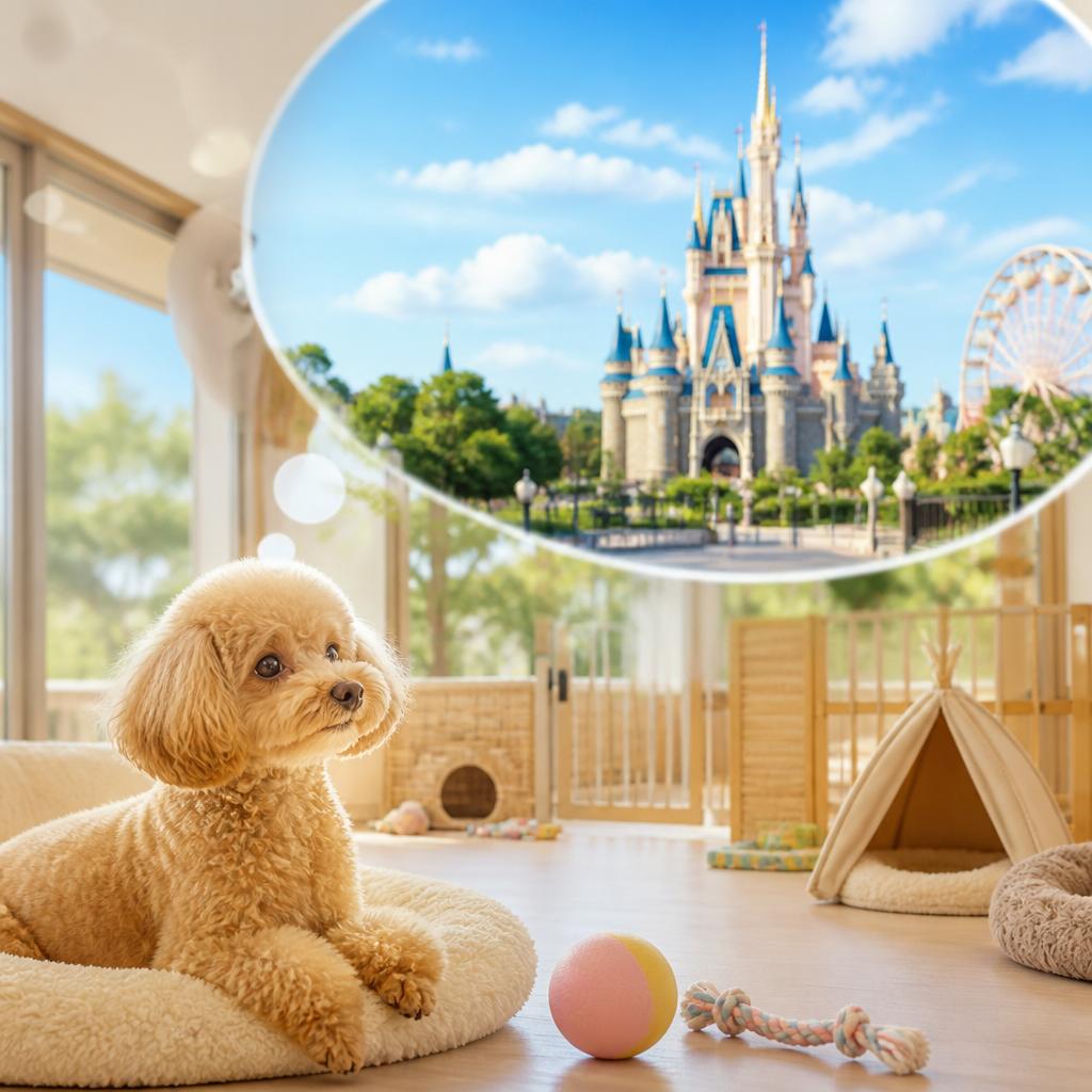 ディズニー旅行をもっと楽しむために、愛犬を安心して預ける場所がここにある！