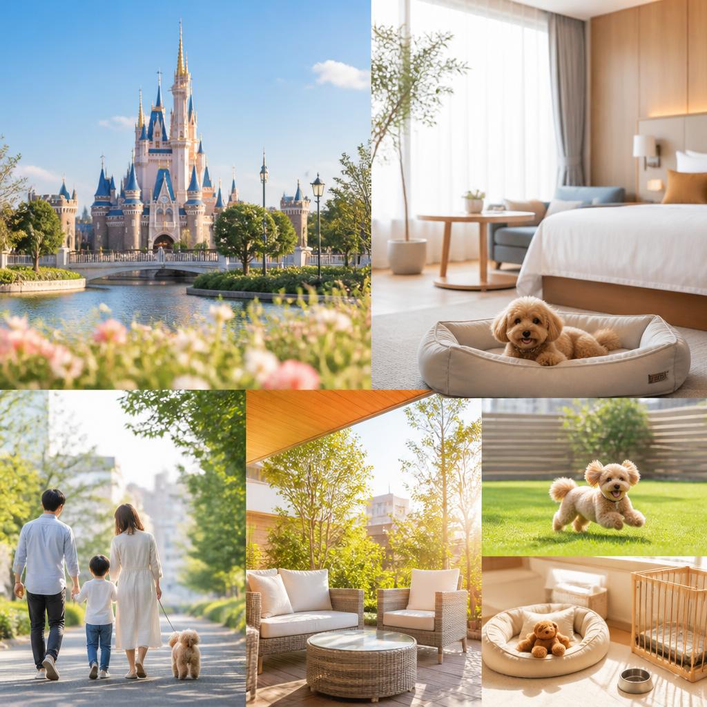 ディズニー近くでの楽しい旅行