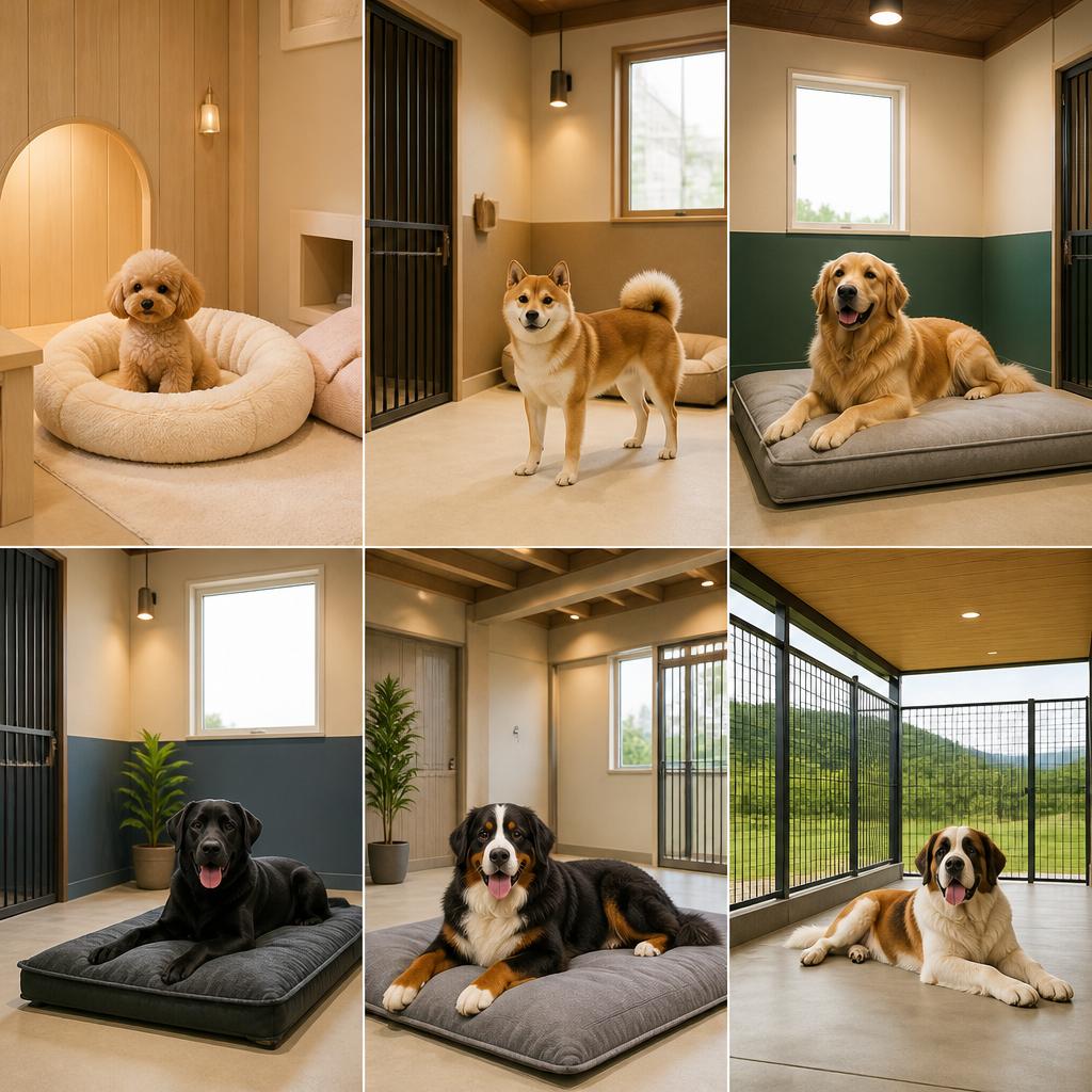 犬種・サイズに合わせた宿泊プラン