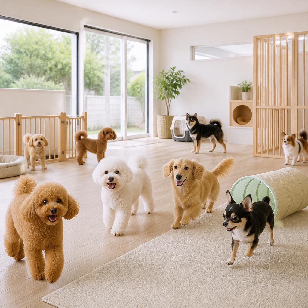 安心して預けられる犬保育園、千葉市で長期お預けも承ります！