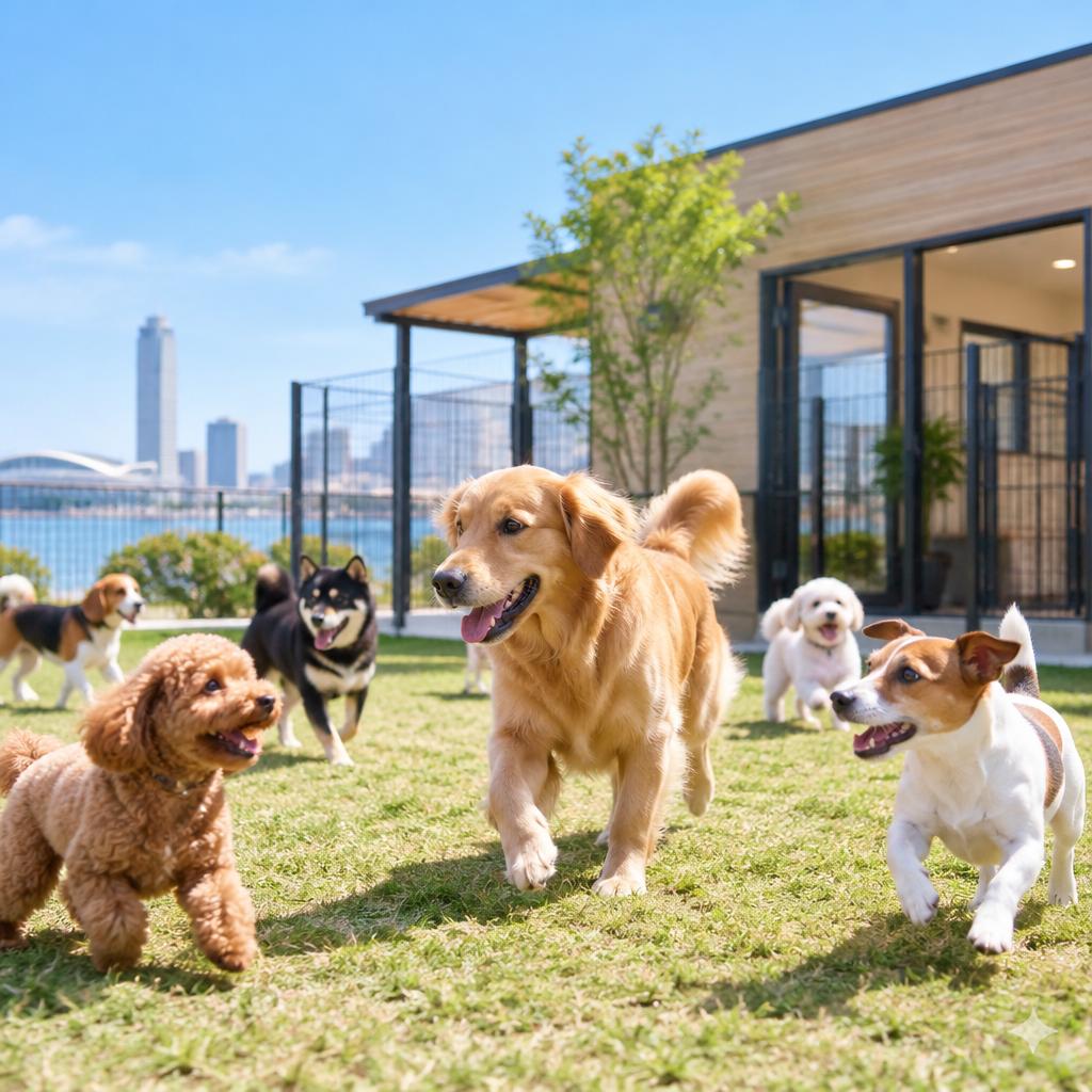 預ける時間を、社会性を育む時間へ。千葉市の犬預かりならNEWS DOG