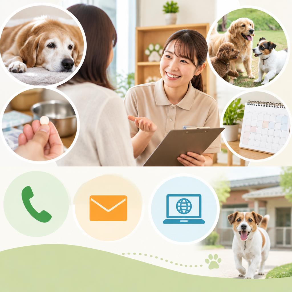 愛犬に合うお預かりを、一緒に相談しませんか？