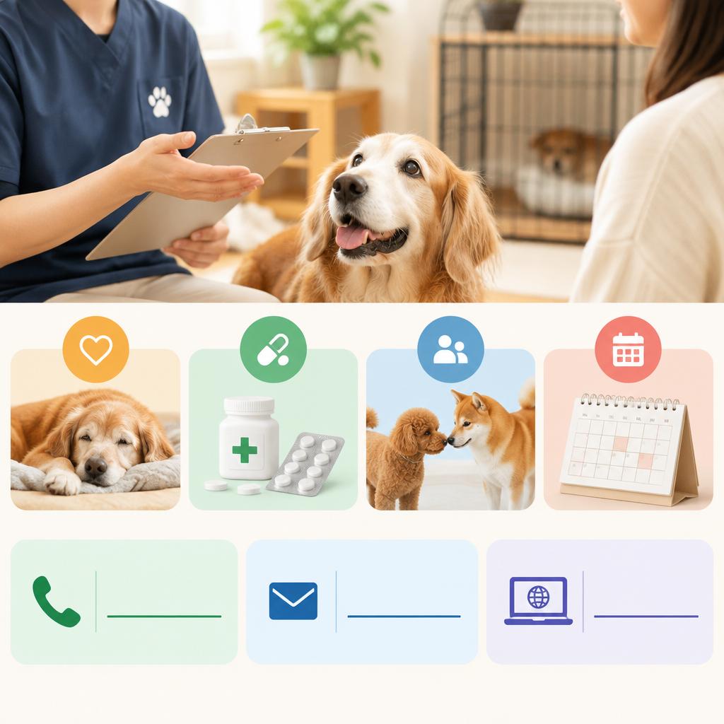 愛犬に合うお預かりを、一緒に相談しませんか？