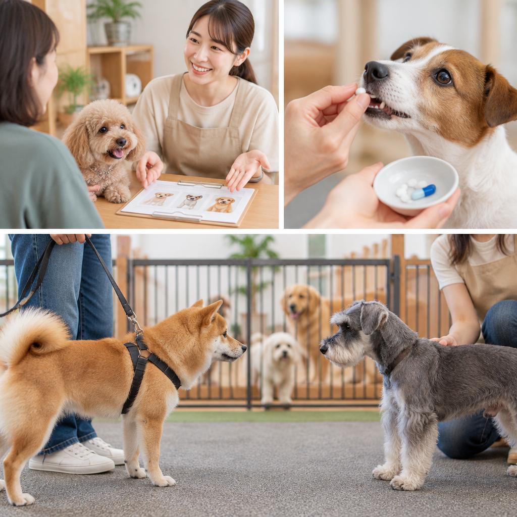 年齢や体調、性格に合わせて。投薬のご相談も承ります