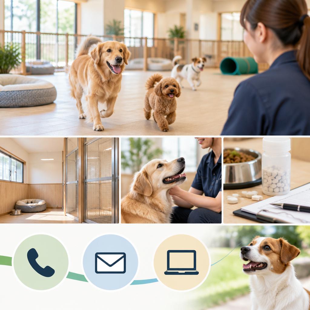 まずは見学から。愛犬に合うお預かりを一緒に相談しませんか？
