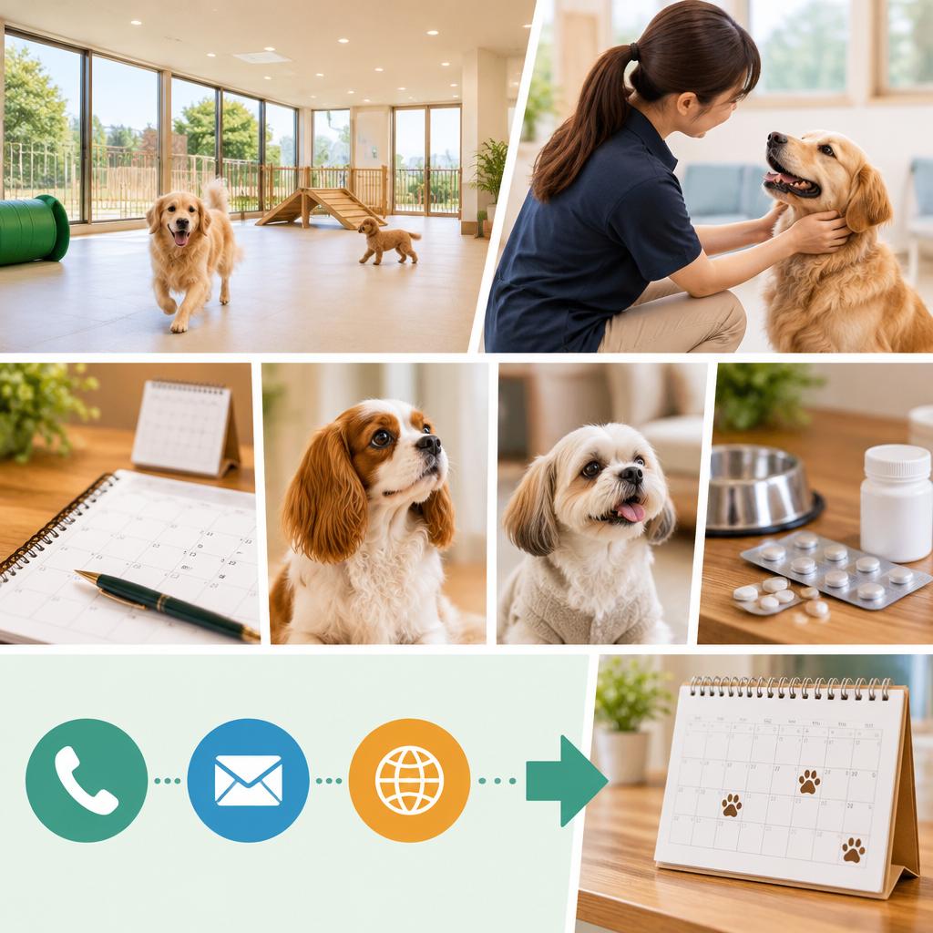 まずは見学から。愛犬に合うお預かりを一緒に相談しませんか？