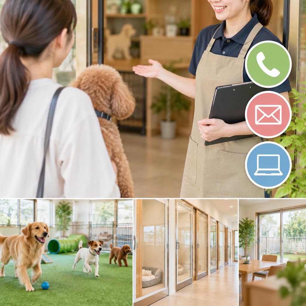 まずは見学から。愛犬に合う過ごし方を一緒に考えます