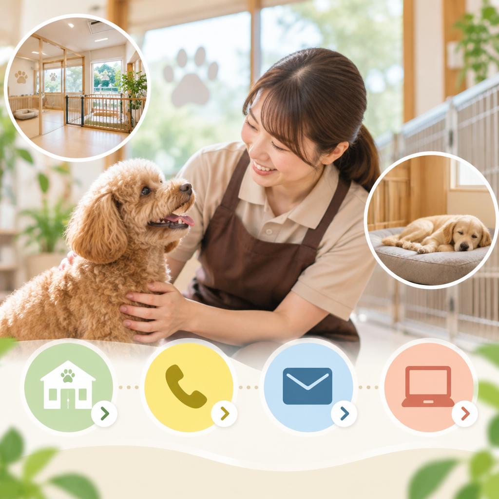 まずは見学から。愛犬に合う預け方を一緒に相談しませんか？